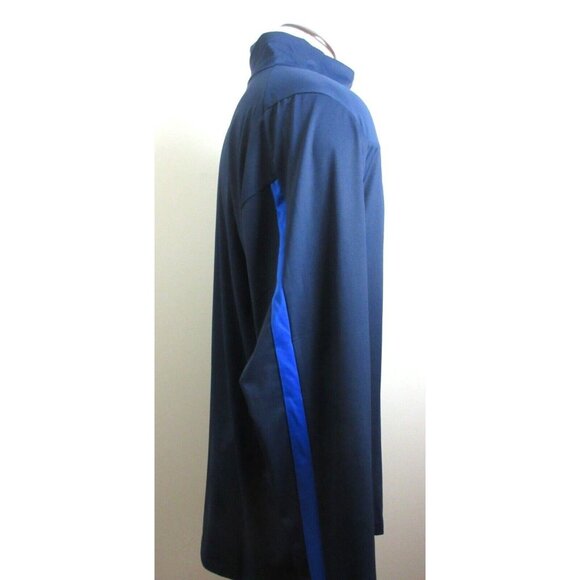 Nike Pro DRI-FIT Men's 1/4 zip Hyper Dry Training Top Obsidian Blue Size 2XL NWT - Picture 2 of 5